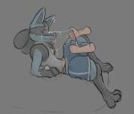2025 3_fingers 3_toes 5_fingers ambiguous_gender animal_genitalia animal_penis anthro bed biped black_body black_fur blep blue_body blue_fur bodily_fluids canid canine canine_genitalia canine_penis clothed clothed_sex clothing cum cum_drip cum_on_chest cum_on_face cum_on_own_tongue cum_on_self cum_on_tongue cum_string disembodied_hand dripping duo erection eyes_closed facial_markings feet fingers fur furniture generation_4_pokemon genital_fluids genitals grey_background hand_spike handjob happy head_markings hi_res hindpaw interspecies knot looking_pleasured lucario lying male male/ambiguous mammal markings mask_(marking) mostly_offscreen_character nintendo on_back on_bed pawpads paws penile penis penis_poking_out penis_through_fly pink_penis pointy_ears pokemon pokemon_(species) sex shirt simple_background solo_focus spikes spikes_(anatomy) tan_body tan_fur through_clothing toes tongue tongue_out topwear trmk2 underwear