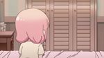  animated animated_gif bed blue_hair closet commentary hair_ornament hairclip hinako_note multiple_girls natsukawa_kuina pink_hair room sakuragi_hinako shark_costume sweatdrop 