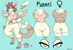 2018 2_horns 3_toes 5_fingers anteater anthro beastofeuthanasia belly blue_background breasts brown_body brown_fur brown_hair brown_tail butt character_name claws closed_smile digital_media_(artwork) english_description feathered_wings feathers featureless_breasts featureless_crotch feet female female_anthro finger_claws fingers flat_colors front_view fur gender_symbol green_eyes green_pupils hair half-closed_eyes hi_res horn kaari_(sp00ksies) long_tail mammal medium_hair mouth_closed multicolored_body multicolored_fur multicolored_tail narrowed_eyes navel neck_tuft nude nude_anthro nude_female on_one_leg pilosan pink_tongue pupils rear_view red_claws red_horn signature simple_background small_breasts smile solo standing symbol tail text thin_eyebrows three-quarter_view toe_claws toes tongue tongue_out tuft white_tail white_wings wings xenarthran