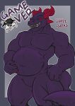  abdominal_bulge abs absurd_res anthro anthro_pred belly big_belly bodily_fluids bone canid canine claws death devourer_(razor_koopa) digestion digestion_sequence digital_media_(artwork) dragon dripping english_text fangs fatal_vore fully_inside fur game_over game_over_screen gameplay_mechanics goo_creature goo_dragon goo_drip gui hair health_bar hi_res horn larger_anthro larger_male larger_pred level_difference level_up male male_pred male_prey mammal muscular muscular_anthro muscular_male mythological_creature mythological_scalie mythology navel open_mouth oral_vore pecs purple_body purple_flesh red_eyes robine_fox_(artist) robine_fox_(character) scalie sequence sharp_teeth simple_background size_difference skull slime smaller_anthro smaller_male soft_vore spiked_tail spikes spikes_(anatomy) tail teeth text thick_thighs tongue vore white_body white_fur willing_pred 