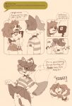 2025 anthro ask_blog bird_dog blood bodily_fluids bottomless bottomless_anthro bottomless_male bottomwear calico_cat canid canine canis cellphone choker clothed clothing clothing_lift comic commando crossdressing dialogue digital_drawing_(artwork) digital_media_(artwork) domestic_cat domestic_dog duo electronics emanata english_text enjoying exposed_shoulder eyelashes eyewear felid feline felis female femboy flaccid foreskin genitals gesture glasses hand_gesture hi_res hunting_dog inner_ear_fluff jewelry looking_at_viewer male mammal maple_(puppeypawbs) multiple_scenes necklace neospring no_underwear nosebleed one_eye_closed penis phone puppeypawbs sketch skirt skirt_lift smartphone smile spaniel speech_bubble suggestive_pose syrup_(puppeypawbs) tail tail_motion tailwag text text_box_prompt thumbs_up tuft tumblr wink winking_at_viewer