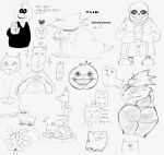2024 4_fingers alphys animated_skeleton annoying_dog_(undertale) anthro big_butt blush bodily_fluids bone bottomwear burgerpants butt clothed clothed_anthro clothed_female clothed_male clothing dialogue digital_drawing_(artwork) digital_media_(artwork) directional_arrow english_text eyewear female female_anthro fingers fingers_together flowey_the_flower front_view gaster glasses hand_in_pocket hat headgear headwear hi_res hoodie male monochrome monster open_mouth open_smile pockets rear_view round_glasses sans_(undertale) scalie shorts side_view simple_background skeleton sketch_page sleeping smile sound_effects sparkles spinarooz sweat tail text tongue tongue_out topwear undead undertale undertale_(series) vowelless vowelless_sound_effect wearing_glasses white_background wide_hips zzz
