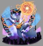 2024 3_toes 5_fingers absurd_res alien ambient_human anthro audience biped black_nose blue_body blue_eyes blue_fur blue_pawpads concert disney energy experiment_(lilo_and_stitch) fan_character featureless_crotch feet fingers fur g_clef generation_1_pokemon group happy haychel hi_res holding_musical_instrument holding_object holding_ukulele hybrid lilo_and_stitch lute musical_clef musical_instrument musical_note musical_symbol nintendo notched_tail open_mouth open_smile pawpads pikachu pink_cheeks playing_music playing_ukulele plucked_string_instrument pokemon pokemon_(species) raised_leg smile stage stitchu string_instrument symbol text toes ukulele uvula