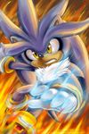  2012 anthro bloomth clothing gloves hedgehog male mammal silver_the_hedgehog solo sonic_(series) 