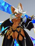 2025 5_fingers alternative_fashion anthro banibani bat bat_wings big_breasts black_clothing black_gloves black_handwear black_lipstick black_nose breasts cleavage clothed clothing cosplay costume countershade_face countershading crossover crossover_cosplay digital_drawing_(artwork) digital_media_(artwork) emma_frost eyelashes eyeshadow fangs female fingers gem gloves green_eyes hair half-closed_eyes handwear hi_res lipstick looking_at_viewer makeup mammal markings marvel medium_hair membrane_(anatomy) membranous_wings mole_(marking) mole_under_mouth multicolored_body multicolored_face multicolored_skin narrowed_eyes navel open_mouth open_smile portrait rouge_the_bat sega smile smiling_at_viewer solo sonic_the_hedgehog_(series) tan_body tan_countershading tan_skin teeth thick_thighs three-quarter_portrait two_tone_body two_tone_face two_tone_skin upper_teeth white_body white_hair white_skin wide_hips wings x-men yellow_eyeshadow