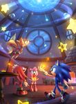  amy_rose canine clothing echidna female fox gloves group hedgehog knuckles_the_echidna male mammal miles_prower monotreme sasisage sonic_(series) sonic_the_hedgehog video_games 