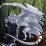 1:1 2019 absurd_res accessory against_natural_surface against_surface against_tree artist_name back_wings bent_leg black_body black_horn black_markings black_membrane black_stripes blue_ear_tips blue_markings cheek_tuft claws curved_tail dated day detailed_background digital_media_(artwork) dipstick_ears dragon duo ear_markings endermoonfur erection european_mythology eyes_closed eyewear eyewear_only facial_markings facial_tuft female female_feral female_on_bottom female_penetrated feral feral_on_feral feral_penetrated feral_penetrating feral_penetrating_feral forehead_markings forest from_behind_position fur furgonomics glasses glasses_only gloves_(marking) hair head_horn head_markings hi_res holding_partner horn horn_jewelry horn_ring intraspecies jewelry light light_beam long_hair long_tail male male/female male_feral male_on_top male_penetrating male_penetrating_female markings membrane_(anatomy) membranous_wings multi_wing multicolored_ears mythological_creature mythological_scalie mythology nude on_bottom on_top open_mouth outside outside_sex penetration penile penile_penetration penis_in_vagina pince-nez plant ring_(jewelry) scalie sex shaded sharp_teeth spread_wings striped_legs striped_markings stripes tail tail_accessory tail_tuft teeth teeth_showing text toe_claws tongue tree tuft vaginal vaginal_penetration wavy_horn wearing_glasses western_dragon white_body white_claws white_fur white_hair white_horn white_markings white_membrane white_tuft wing_claws wing_markings winged_dragon wings