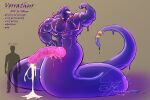 3:2 absurd_res animal_genitalia animal_penis apode draconcopode entitropy equine_genitalia equine_penis genitals goo_creature hi_res knot knotted_penis legless male muscular muscular_male naga nipple_piercing nipples penis piercing pseudo_hair serpentine solo tentacle_hair tentacles vorrathur_(entitropy)
