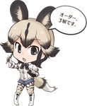  :o african_wild_dog_(kemono_friends) african_wild_dog_print animal_ears animal_print artist_request black_ribbon blonde_hair boots breast_pocket brown_eyes brown_hair chibi collared_shirt denim denim_shorts dog_ears dog_tail dot_nose extra_ears eyebrows_visible_through_hair full_body holding holding_pencil kemono_friends knee_boots long_sleeves looking_at_viewer lowres multicolored multicolored_clothes multicolored_hair multicolored_legwear neck_ribbon official_art open_mouth pantyhose pantyhose_under_shorts pencil pigeon-toed pocket print_legwear print_shirt promotional_art ribbon shirt shoe_ribbon shoelaces short_hair short_over_long_sleeves short_shorts short_sleeves shorts solo speech_bubble standing tail translated transparent_background tsurime white_footwear white_shirt 