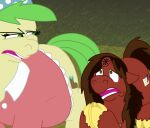 begging broken_horn buffalo chaos_star cloven_hooves earth_pony equid equine hasbro hooves horn horse humor hybrid implied_watersports mammal my_little_pony mythological_creature mythological_equine mythology original_character penpad pony speech_bubble spring_green symbol trans_(lore) trans_woman_(lore) unicorn
