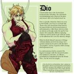  1boy blonde_hair dio_brando disney_fairies_(book_series) disney_fairies_(movie_series) earrings fairy fairy_wings garuye jewelry jojo_no_kimyou_na_bouken long_hair male_focus muscular plant_clothing pointy_ears solo stardust_crusaders wings 