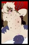 abdominal_bulge absurd_res ambiguous_gender ancient_pokemon anthro balls big_penis blue_body blush bodily_fluids breasts brown_body brown_eyes brown_fur clitoris domestic_cat duo exclamation_point felid feline felis female female_ambiguous flushed_face fur generation_9_pokemon genitals glistening glistening_body glistening_fur green_eyes hi_res holding_both_legs huge_penis kitz_(baefeather) mammal mika_(baefeather) nintendo open_mouth paradox_pokemon penetration penis pokemon pokemon_(species) ridiculous_fit sex slither_wing solo_focus straining sweat sweatdrop tan_body tan_fur trufflesauced vaginal vaginal_penetration vulva white_body white_fur