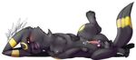  alpha_channel balls cum eeveelution male nintendo penis plain_background pok&#233;mon pokemon red_eyes solo tartii transparent_background umbreon video_games 