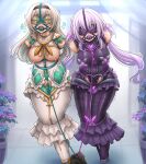  3girls absurdres armbinder arms_behind_back ball_gag ballet_boots bare_shoulders bdsm black_dress black_gloves black_hairband black_panties blindfold blush bondage bound bound_ankles bound_arms bound_legs bound_wrists breast_bondage breasts bride bug butterfly castorice_(honkai:_star_rail) clothing_cutout commentary commission crotch_cutout dankestofdans dress egg_vibrator english_commentary firefly_(honkai:_star_rail) gag gag_harness gagged gloves green_dress green_panties grey_hair hair_between_eyes hair_intakes hairband harem heart highres honkai:_star_rail honkai_(series) large_breasts large_variant_set leash leash_pull legbinder long_hair multiple_girls neckerchief nipple_clamps nipples orange_neckerchief panties pixiv_commission pov pov_hands purple_butterfly purple_dress purple_hair restrained sex_toy stelle_(honkai:_star_rail) textless_version trailblazer_(honkai:_star_rail) two-tone_dress underwear variant_set very_long_hair vibrator vibrator_under_clothes vibrator_under_panties viewer_holding_leash wedding_dress white_dress 