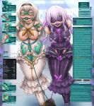  3girls absurdres armbinder arms_behind_back ball_gag ballet_boots bare_shoulders bdsm black_dress black_gloves black_hairband black_panties blindfold blush bondage bound bound_ankles bound_arms bound_legs bound_wrists breast_bondage breasts bride bug butterfly castorice_(honkai:_star_rail) clothing_cutout commentary commission crotch_cutout dankestofdans dress egg_vibrator english_commentary english_text firefly_(honkai:_star_rail) gag gagged gameplay_mechanics gloves green_dress green_panties grey_hair hair_between_eyes hair_intakes hairband harem heart highres honkai:_star_rail honkai_(series) large_breasts large_variant_set leash leash_pull legbinder long_hair multiple_girls neckerchief nipple_clamps nipples orange_neckerchief panties pixiv_commission pov pov_hands purple_butterfly purple_dress purple_hair restrained sex_toy stelle_(honkai:_star_rail) trailblazer_(honkai:_star_rail) two-tone_dress underwear variant_set very_long_hair vibrator vibrator_under_clothes vibrator_under_panties viewer_holding_leash wedding_dress white_dress 