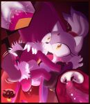 absurd_res anthro blaze_the_cat bodily_fluids breasts chameleon clitoris clothing cum cum_in_uterus cum_in_vagina cum_inside cumshot digital_media_(artwork) domestic_cat duo ejaculation erection espio_the_chameleon felid feline felis female female_penetrated footwear from_front_position fur genital_fluids genitals gloves hair handwear hi_res high_heels humanoid_genitalia humanoid_penis internal internal_vaginal ladycherrybomba lizard male male/female male_penetrating male_penetrating_female mammal nude open_mouth orgasm penetration penile penile_penetration penis penis_in_vagina purple_body purple_fur reptile scalie sega sex shoes simple_background sonic_the_hedgehog_(series) tail uterus vaginal vaginal_penetration vulva