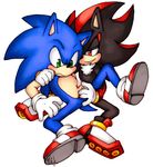  aoinoharinezumi shadow_the_hedgehog sonic_team sonic_the_hedgehog tagme 