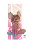  anthro clothed clothing digital_drawing_(artwork) digital_media_(artwork) female kiaun mammal mouse pixi rodent simple_background solo 