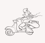 anthro bikini breasts clothing female food hat headgear headwear pizza side_boob sketch solo stanmort swimwear two-piece_swimsuit vespa vinda_loo