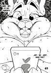  anthro big_breasts bodily_fluids breasts breath breathing breathing_noises buckteeth cellphone close-up clothed clothed_anthro clothed_female clothing comic dialogue disney electronics english_text eyelashes female fully_clothed fully_clothed_anthro fully_clothed_female haseth heavy_breaths hi_res huge_breasts judy_hopps lagomorph leporid mammal obese obese_anthro obese_female out_of_breath overweight overweight_anthro overweight_female panting phone rabbit sketch sketch_page smartphone solo sweat sweaty_breasts sweaty_face teeth text zootopia 