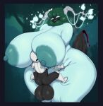  accessory anthro areola balls belly_grab big_areola big_balls big_breasts big_butt big_nipples big_penis biped bodily_fluids branch branch_horn breasts brohnka butt digital_drawing_(artwork) digital_media_(artwork) elemental_creature female flora_fauna forest front_view genital_fluids genitals glistening glistening_breasts glowing glowing_eyes hi_res huge_balls huge_breasts huge_butt huge_penis humanoid hyper hyper_breasts hyper_genitalia hyper_penis male male/female montgomery_glands motion_outline multicolored_body narrowed nebula_(kefiregg) nipples not_furry nude outside overweight overweight_female penis plant plant_horn pseudo_hair pseudo_horn sex size_difference smaller_male smile solo spirit standing thick_thighs thigh_sex throbbing throbbing_penis tree two_tone_body vortex_(kefiregg) wide_hips 