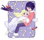 animal_scarf bad_drawr_id bad_id candy candy_bar cat food glomp hug lab_coat nemakkki nichijou oekaki professor_shinonome sakamoto_(nichijou) shinonome_nano star_(symbol) 