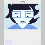 1:1 animated animated_comic ashleyorange bdsm black_hair buckteeth clothed clothed_female clothing collar collar_tag comic comic_panel epilepsy_warning eyewear female glasses hair hi_res homestuck human june_egbert mammal ms_paint_adventures not_furry onesie pajamas petplay puppyplay roleplay short_hair solo teeth teleportation trans_(lore) trans_woman_(lore) white_body