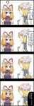  4koma black_border border bow closed_mouth comic female_pervert highres jetto_komusou looking_at_viewer multiple_girls pervert short_hair touhou translation_request yakumo_ran yakumo_yukari 