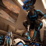 1:1 3d_(artwork) 4k absurd_res animal_genitalia animal_penis anthro anthro_on_anthro ball_crush ball_gag ball_squeeze balls bdsm biped black_body black_boots black_clothing black_footwear black_fur black_shoes blender_(artwork) blender_cycles_(artwork) blue_body blue_fur blue_penis bodily_fluids bondage boot_on_balls boots bottomwear bound btasnipez canid canine canine_genitalia canine_penis canis claws clothed clothing cock_and_ball_torture cockbox crush cuff_(restraint) cum cum_dripping_from_penis cum_on_penis depth_of_field digital_media_(artwork) dominant dragonplayer dragonplayer_(character) duo erection feet flat_balls foot_crush foot_fetish foot_on_balls foot_play footwear fox fur gag genital_fluids genital_torture genitals gloves goth_boots grey_body grey_fur hair handjob handwear hi_res hindpaw hybrid inside jacket jex knot leather leather_boots leather_clothing leather_footwear legwear living_room male male/male mammal masturbation metal_cuffs moan multicolored_body nude on_ground open_mouth orgasm pain pants paws penile penis reflection restraints rexouium sex shoes shoes_on slim slim_anthro slim_male slim_sub smile standing standing_on_balls submissive submissive_male tail topwear torture trampling white_body white_fur