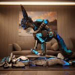 1:1 3d_(artwork) 4k absurd_res animal_genitalia animal_penis anthro anthro_on_anthro ball_crush ball_gag ball_squeeze balls bdsm biped black_body black_boots black_clothing black_footwear black_fur black_shoes blender_(artwork) blender_cycles_(artwork) blue_body blue_fur blue_penis bodily_fluids bondage boot_on_balls boots bottomwear bound btasnipez canid canine canine_genitalia canine_penis canis claws clothed clothing cock_and_ball_torture cockbox crush cuff_(restraint) cum cum_dripping_from_penis cum_on_penis depth_of_field digital_media_(artwork) dominant dragonplayer dragonplayer_(character) duo erection feet flat_balls foot_crush foot_fetish foot_on_balls foot_play footwear fox fur gag genital_fluids genital_torture genitals gloves goth_boots grey_body grey_fur hair handjob handwear hi_res hindpaw hybrid inside jacket jex knot leather leather_boots leather_clothing leather_footwear legwear living_room male male/male mammal masturbation metal_cuffs moan multicolored_body nude on_ground open_mouth orgasm pain pants paws penile penis reflection restraints rexouium sex shoes shoes_on slim slim_anthro slim_male slim_sub smile standing standing_on_balls submissive submissive_male tail topwear torture trampling white_body white_fur