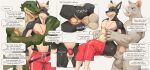 5_fingers abdominal_bulge absurd_res age_difference anal anal_penetration anthro anthro_on_anthro anthro_penetrated anthro_penetrating anthro_penetrating_anthro anus arm_grab artist_name balls begging big_dom_small_sub big_penis biped black_body blush bodily_fluids boss boss_and_employee bottomwear butt butt_focus canid canine canis carrying_another carrying_partner chastity_cage chastity_device claws clothed clothing college_student comic crocodile crocodilian crotch_focus cum cum_inside daddy_kink dialogue digital_media_(artwork) domestic_dog dominant dripping duo_focus english_text erection facial_horn fingers forced front_view fur genital_fluids genitals green_body green_scales grey_body group hair hi_res horn hug hugging_another hugging_from_behind humanoid_genitalia humanoid_penis interspecies keyholding larger_male lifeguard male male/male male_penetrated male_penetrating male_penetrating_male mammal moan muscular muscular_male nipples nose_horn nude onomatopoeia open_mouth open_smile orange_eyes orange_sclera penetration penile penile_penetration penis penis_in_ass perineum pink_chastity_cage pinscher precum precum_drip profanity prostitution reddened_butt reptile rhinoceros saliva scales scalie sequence sex shirtless side_view signature simple_background size_difference smaller_male smaller_penetrated smile sound_effects speech_bubble standing submissive submissive_male swimming_trunks swimwear swimwear_down text topless trio twitching unprofessional_behavior verbal whistle_(object) whistle_around_neck wolftea42