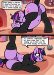  anus butt comic english_text equine female feral friendship_is_magic hi_res horn mammal my_little_pony pussy slavedemorto text twilight_sparkle_(mlp) winged_unicorn wings 