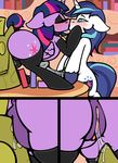  anus butt comic equine female feral friendship_is_magic hi_res horn incest kissing male mammal my_little_pony pussy shining_armor_(mlp) slavedemorto twilight_sparkle_(mlp) unicorn winged_unicorn wings 