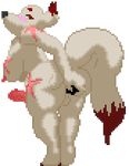  2017 alpha_channel anal anal_penetration animated anthro big_breasts blush breasts canine digital_media_(artwork) dildo erection fox fur herm intersex looking_at_viewer low_res mammal onmyoji-mama-rama-sama_(nightfaux) penetration pixel_(artwork) red_fur scar scar_(marking) sex_toy solo tailwag thick_thighs tsunamidusher voluptuous white_fur wide_hips 