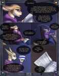 2022 5_fingers angry annoyed anthro bald big_ears big_glasses black_border book border bored bottomwear brown_eyes canid canine clothed clothing comic detailed_background dialogue digital_media_(artwork) eliana-asato english_text eyewear female fennec_fox fingers fox fur furniture gaming_chair glasses hi_res holding_object hoodie inside male mammal melony_(eliana-asato) night open_mouth pants purple_clothing reading round_glasses sitting solo speech_bubble tail tan_body tan_fur text throwing topwear true_fox tuft vr_headset