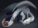  blue_eyes_white_dragon seto_kaiba tagme wrestling yu-gi-oh! 