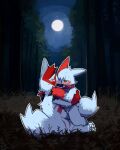  2025 4:5 absurd_res after_kiss anthro biped blush bodily_fluids claws collar detailed_background digital_drawing_(artwork) digital_media_(artwork) digitigrade drooling duo eye_contact fangs female female_on_top fluffy fluffy_tail forest fur generation_3_pokemon grass hands_on_shoulders hi_res hugging_during_sex intraspecies larger_anthro larger_male looking_at_another male male/female male_on_bottom moon multicolored_body multicolored_fur night nintendo on_bottom on_top open_mouth outline outside_sex penetration penile penile_penetration pizademokttero plant pokemon pokemon_(species) red_body red_eyes red_fur saliva saliva_on_tongue saliva_string scar sex side_view sitting size_difference sky slim slim_anthro slim_female slim_male smaller_anthro smaller_female sweat tail teeth tongue tongue_out tree two_tone_body two_tone_fur vaginal vaginal_penetration white_body white_fur white_outline zangoose 