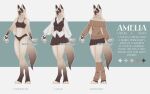 absurd_res abyss-llain abyss_llain amelia_(abyss_llain) anthro birman_cat blonde_hair blue_eyes bottomwear clothing domestic_cat felid feline felis female hair hi_res mammal model_sheet pattern_bottomwear pattern_clothing pattern_skirt pawpads plaid plaid_bottomwear plaid_clothing plaid_skirt shirt skirt solo sweater topwear underwear vest white_clothing white_shirt white_topwear