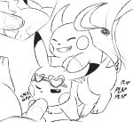 2026 3_toes 5_fingers anal anal_penetration back_stripes backsack balls big_tail black_and_white black_eyes bodily_fluids contact_onomatopoeia cutaway digital_media_(artwork) erection eyes_closed eyewear eyewear_on_head faceless_character faceless_feral faceless_male feet fellatio feral feral_on_feral feral_penetrated feral_penetrating feral_penetrating_feral fingers generation_1_pokemon genitals group group_sex hands_on_ears hi_res impact_onomatopoeia male male/male male_penetrated male_penetrating male_penetrating_male mammal mincheeto monochrome nintendo one_eye_closed onomatopoeia oral penetration penile penile_penetration penis penis_in_ass pikachu plap pokemon pokemon_(species) quadruped raichu rodent semi-anthro sex small_nose smile sound_effects spitroast spread_legs spreading stripes sunglasses sunglasses_on_head tail teeth text toes trio wearing_sunglasses