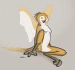  2013 anthro avian beak bird digital_media_(artwork) eyes_closed feathered_wings feathers female fingering fingering_self grey_background hi_res licking licking_lips masturbation multicolored_feathers nude open_mouth orange_feathers owl pussy pussy_juice simple_background solo spread_legs spreading tail_feathers tongue tongue_out tuke two_tone_feathers vaginal vaginal_masturbation wings 