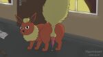  ambient_among_us animal_genitalia animal_penis anus backlighting backsack balls bleak_ambiance bodily_fluids brown_door building canine_genitalia canine_penis countershading door door_handle dripping eeveelution feral flareon fur generation_1_pokemon genital_fluids genitals glistening glistening_body glistening_eyes glistening_genitalia glistening_penis hair hi_res knot light lighting male newspaper night nintendo orange_body orange_fur penis pokemon pokemon_(species) precum precum_drip precum_on_ground quadruped solo tail tan_body tan_fur tan_hair tan_tail tigertriesart toilet_paper_roll wall_(structure) window window_curtains 