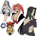  >_< 1other 2boys 2girls :3 :d :i ^_^ a.b.a abbear157 abs baiken bandaged_arm bandages bare_arms bare_legs bare_shoulders black_choker black_eyes black_hair blonde_hair blood blood_on_bandages blue_boots blue_dress blush boots breasts bridget_(guilty_gear) buckle choker closed_eyes closed_mouth coif commentary_request constricted_pupils crop_top cross cuffs dress expressionless facial_tattoo fingerless_gloves flipped_hair full_body gloom_(expression) gloves guilty_gear guilty_gear_xx hair_between_eyes hair_over_one_eye handcuffs heart high_ponytail highres japanese_clothes key key_in_head kimono laughing long_hair looking_at_another looking_to_the_side looking_up mars_symbol medium_hair motion_lines mouth_hold multiple_boys multiple_girls neck_ribbon nervous nun nun_headdress obi object_belt object_through_head one-eyed open_clothes open_kimono open_mouth pale_skin paracelsus_(guilty_gear) partially_shaded_face pink_hair ponytail raised_inner_eyebrows red_hair red_tattoo red_trim ribbon sash sidelocks simple_background sleeve_cuffs sleeveless sleeveless_dress small_breasts smile socks stalk_in_mouth stitched_mouth stitches straight_hair swept_bangs tattoo testament_(guilty_gear) upper_body v-shaped_eyebrows white_background white_socks white_trim x3 xd yellow_ribbon 
