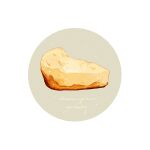  border circle commentary cyannism derivative_work english_commentary english_text food food_focus grey_background no_humans original quiche round_border white_border 