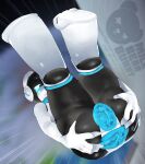  anthro anus bear big_anus big_vulva black_body blurred_background dolly_(milkbearbunny) earth female female_anthro floating genitals hi_res huge_anus living_sex_doll living_sex_toy living_toy machine mammal milkbearbunny nonbinary_(lore) planet plump_labia presenting robot robot_anthro sex_toy solo space stretching thick_thighs visor vulva white_body wide_hips zero_gravity 
