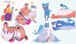 absurd_res anthro areola big_breasts big_penis bodily_fluids body_size_growth breast_expansion breasts canid canine clothing cum cum_ballooning cum_from_mouth cum_in_mouth cum_inflation cum_inside domestic_cat dragon duo expansion extreme_size_difference felid feline felis female fox fur genital_expansion genital_fluids genitals green_eyes grey_body grey_fur hair hi_res huge_breasts huge_penis huge_thighs hyper hyper_breasts hyper_thighs inflation larger_female larger_male macro male male/female mammal mythological_creature mythological_scalie mythology nipples nude orange_eyes penetration penis penis_expansion pink_body pink_fur pink_hair scalie simple_background size_difference size_transformation smaller_female smaller_male smaller_penetrated species_transformation text thick_thighs thigh_expansion torn_clothing transformation unnamed_cat_(utterangle) unnamed_fox_(utterangle) utterangle wardrobe_malfunction white_body white_fur white_hair