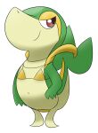  ambiguous_gender bikini bikini_bottom bikini_top clothing feral fltzl generation_5_pokemon golden_week green_body green_scales hi_res leaf leaf_tail navel nintendo pokemon pokemon_(species) reptile scales scalie simple_background smile smirk smug snake snivy solo swimwear tail tan_body tan_scales two-piece_swimsuit white_background 