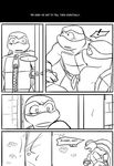  comic door inside leonardo_(tmnt) male michelangelo_(tmnt) ninja raphael_(tmnt) reptile scalie sneefee teenage_mutant_ninja_turtles text turtle zipper 