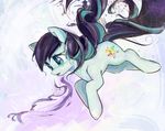  2017 blue_eyes coloratura_(mlp) cutie_mark earth_pony equine female feral friendship_is_magic hair horse mammal mirroredsea multicolored_hair my_little_pony pony solo 