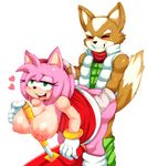  &lt;3 2017 ahegao amy_rose anthro areola big_breasts breasts butt canine clothed clothing crossover duo eyelashes eyes_closed female fox fox_mccloud from_behind_position fur gloves green_eyes hair half-closed_eyes hedgehog looking_pleasured male male/female mammal matospectoru multicolored_fur nintendo nipples open_mouth piko_piko_hammer pink_hair sex simple_background sonic_(series) star_fox teeth tongue tongue_out two_tone_fur video_games white_background 