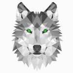  bright_green_eyes canine geometric invalid_tag mammal wolf 